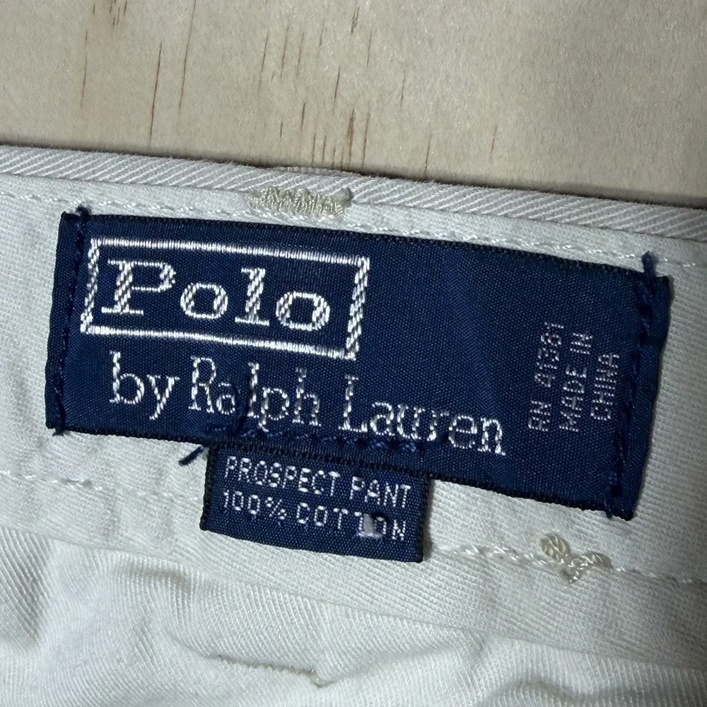 Polo Ralph Lauren Classic Prospect  Pants Men's 38x32 Beige Khaki Prospect Fit‎